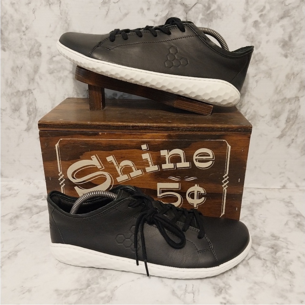 Vivo Barefoot Black and White Men's Sneakers